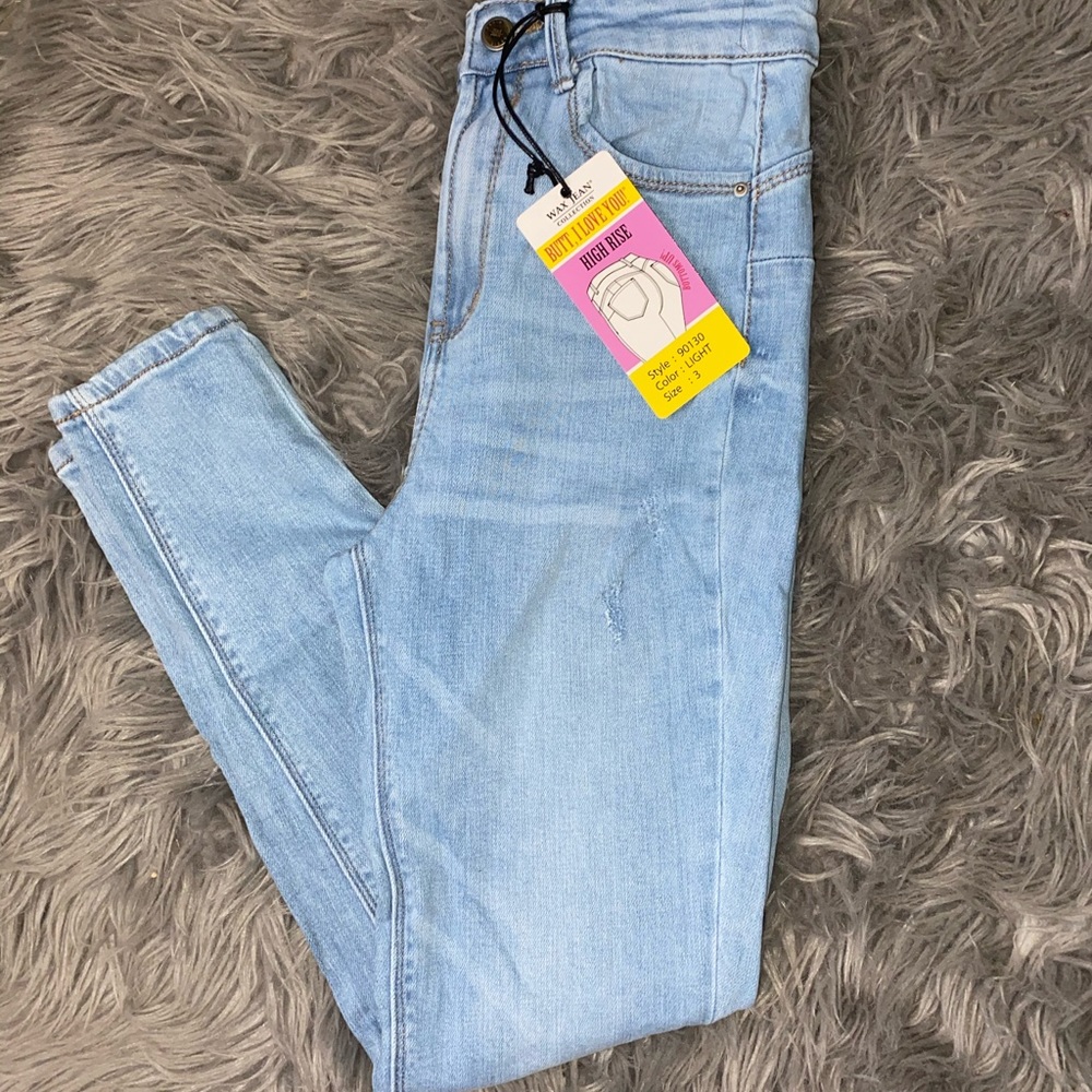 Light Wash Hugh Rise Jeans